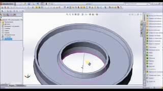 Создание резинового уплотнения в Solidworks