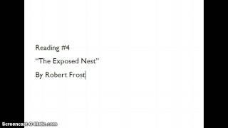 Reading: "The Exposed Nest"