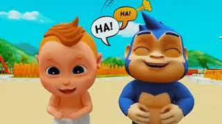 baby shark  happy Hub cartoon Nursery Rhymes kids song