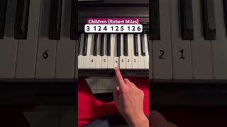 Children (Robert Miles) #piano #pianomusic #pianototurial #trance #tutorial