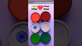 Indian Flag ️ Hungary Flag || Independence Day Drawing || Republic Day Drawing #short #art