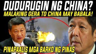 CHINA DUDURUGIN ANG PINAS PAG DI INALIS ANG MGA BARKO SA WPS? PILIPINAS PRINANGKA ANG CHINA!