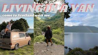 LIVING IN A VAN | come to Scotland with me...
