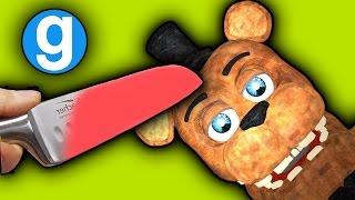 Five Nights at Freddy's Mystery Murder with 1000 Degree Knife! | FNAF Garry's Mod With Subs