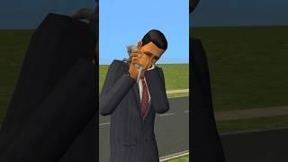 Big boy loves kitten  #thesims2 #sims2 #gaming #sims4# game #shorts #viral #cats