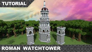 Minecraft Roman Watchtower Tutorial & Download part 1