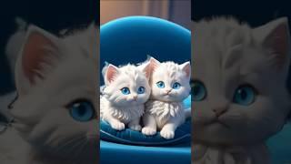 white cats with blue eyes @NamonazTV #cats