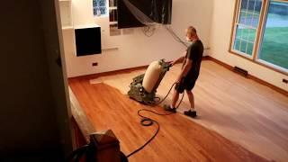 How to do Hardwood floor sending and refinishing professionally