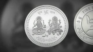 5 grams Ganesh Lakshmi Silver Coin