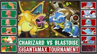 Final: GMAX CHARIZARD vs GMAX BLASTOISE | Gigantamax Pokémon Sword&Shield Tournament [Battle #7]