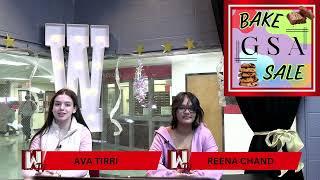 WEDNESDAY FEBRUARY 26TH LIVE IN THE AM MORNING ANNOUNCEMENTS