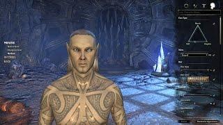 TESO Character creation High Elf/ Создание персонажа Высокий эльф