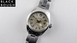 Tudor / Rolex Princess Oysterdate Ref. 92400 steel vintage wristwatch, circa 1984