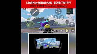 Learn @JONATHANGAMINGYT Sensitivity  #shorts #pubgshorts #sensitivity #bgmishorts