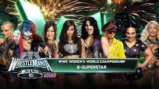 Rhea Ripley vs AJ Lee vs Iyo Sky vs Asuka vs Mandy Rose vs Gigi Dolin vs Ivy Nile vs Wendy Choo