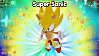 Unlocking Level 6 Super Sonic!                                       (Sonic Speed Simulator) ROBLOX