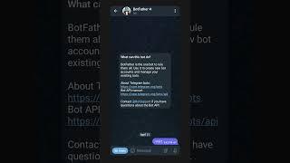 Create Your own telegram bot