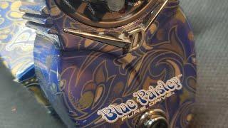 Metal to the Pedal!! Danelectro Blue Paisley Pure Drive!! Extreme versatility, from soft to heavy!!