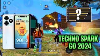 Techno Spark Go 2024 Free Fire Sensitivty + Dpi Setting 