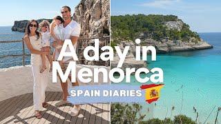 A day in Menorca: THIS PLACE IS STUNNING| Hidden Beach Gems, Insane Cave Bar, Rich Seafood & more!