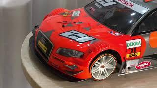 FG ModellSport / Technokit 1/5 scale 2WD Audi A4 DTM 530mm Game Changer Rc Power Glide Fans V2