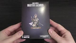 Dark Angels Master Lazarus - Unboxing (WH40K)