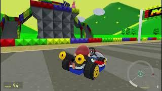 Mario kart in Garrys mod.