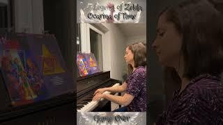 The Legend of Zelda ~ Ocarina of Time ~ Game Over ~ Piano ~ 4k ~ #shorts