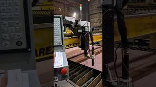 Пусконаладка станка плазменной резки с ЧПУ от ГК МТР ОСА #laser #cnc #plasma #steel #welder