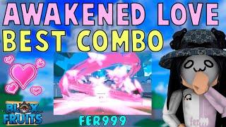 Awakened Love Best Combo in Blox Fruits