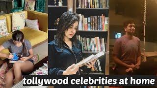 Tollywood celebrities at their home's for 21 days lock down|| celebrity adda