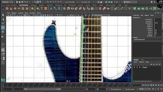 How_to_make_guitar_in_maya_