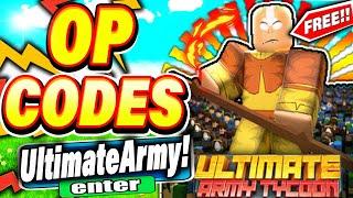 ALL NEW *SECRET* CODES in ULTIMATE ARMY TYCOON CODES! (Roblox Ultimate Army Tycoon Codes)