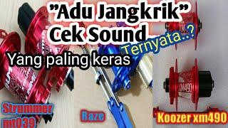 #Review | Mana yang paling keras | Adu jangkrik Raze vs Strummer mt039 vs Koozer xm490. Ternyata...?