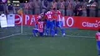 Paraguay 2 vs. Brasil 0 - Relato de Arturo Rubín - Eliminatorias Sudafrica 2010