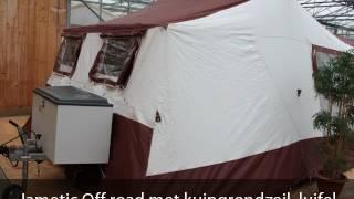 Jametic Off road met kuipgrondzeil, luifel en disselbak