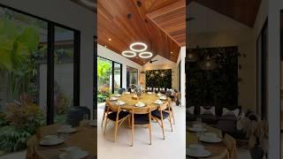 This modern villa nails the “wow” factor with bold geometric lines! #luxuryhomes #tropicalhouse