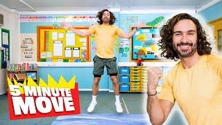5 Minute Move | Workouts for Kids | The Body Coach TV