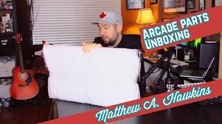 Unboxing Arcade Cabinet Parts | DIY Arcade Machine