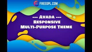 Avada 6.1.2 Nulled – Responsive Multi Purpose Theme Free Download