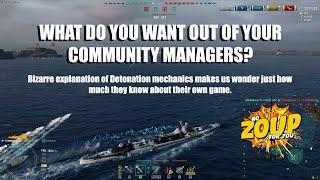 Do World of Warships Community Managers Understand their Game