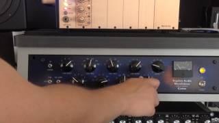 Mastering session with Tegeler Audio Manufaktur-Creme