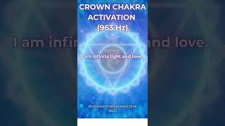 Activate Your Crown Chakra with 963 Hz  Divine Energy | Spiritual Awakening Frequency | Pure Tones