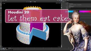 Houdini 20 - Procedural Cake