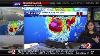 'Extremely dangerous'  Milton approaching Florida's coast with 120 mph winds