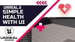 Unreal Engine 5.5: Simple Health with UI | Beginner Friendly Guide #unrealengine #ui