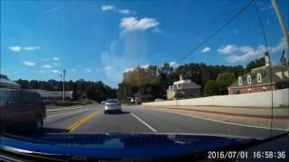 Douchebag at Hwy 92 & Robin Road, Acworth GA (07-01-16)