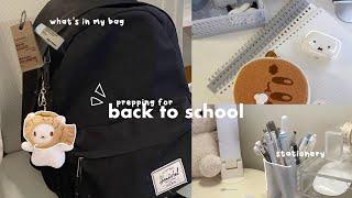 back to school guide: what’s in my bag, stationery haul, schoolgirl life