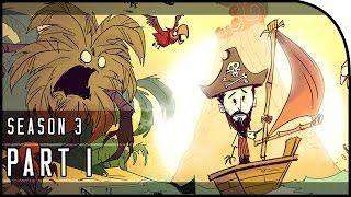 Don't Starve: Shipwrecked Gameplay Part 1 - "WILBUR THE MONKEY KING!" (Season 3)