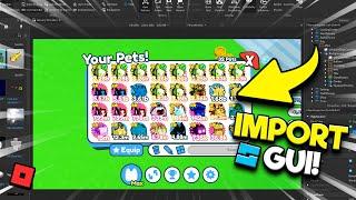 How To Import GUI Into Roblox Studio 2022!